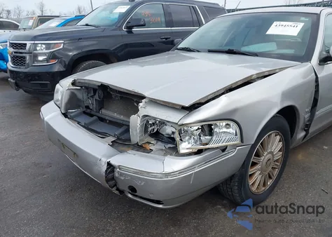 2010 Mercury Grand Marquis Ls (Fleet Only) from USA, damaged, VIN 2MEBM7FV8AX621898